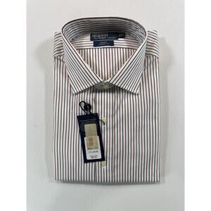 Polo Ralph Lauren Regent Classic Fit 17.5 34/35 Stripe Dress Shirt NWT